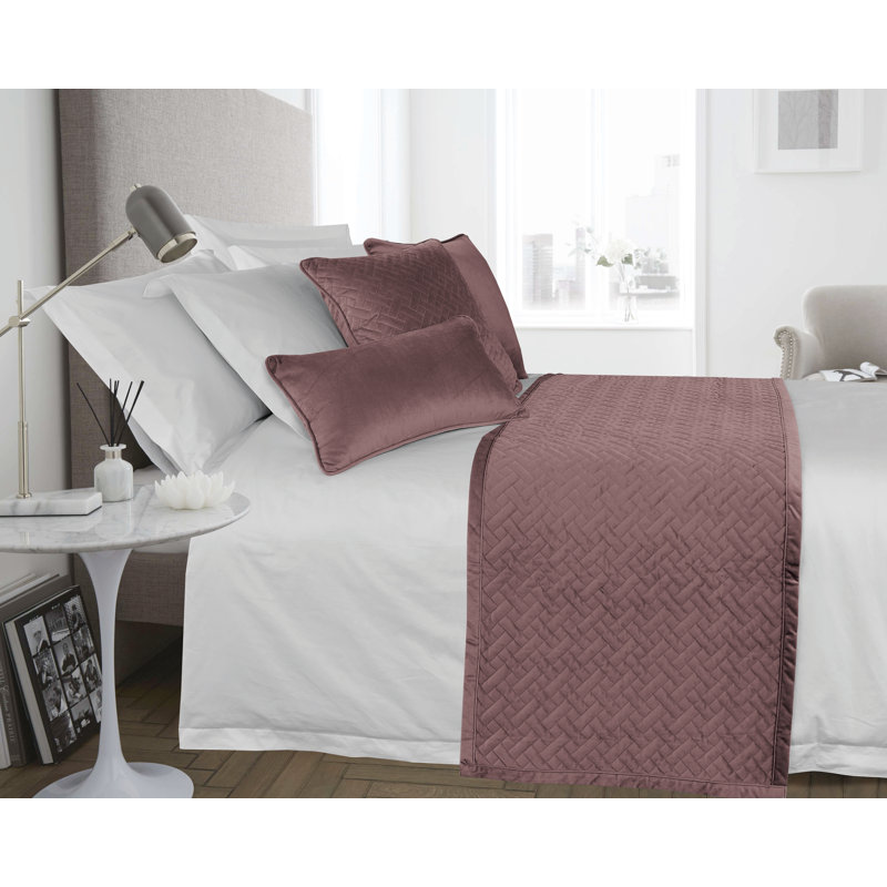 Ariel Square Cushion Cover, Blush