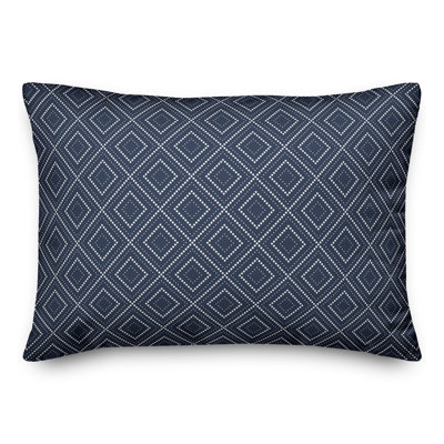 Housse de coussin rectangulaire d’extérieur Diamond dot