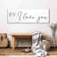 P.S. «I Love You», impression sur toile-1607455834