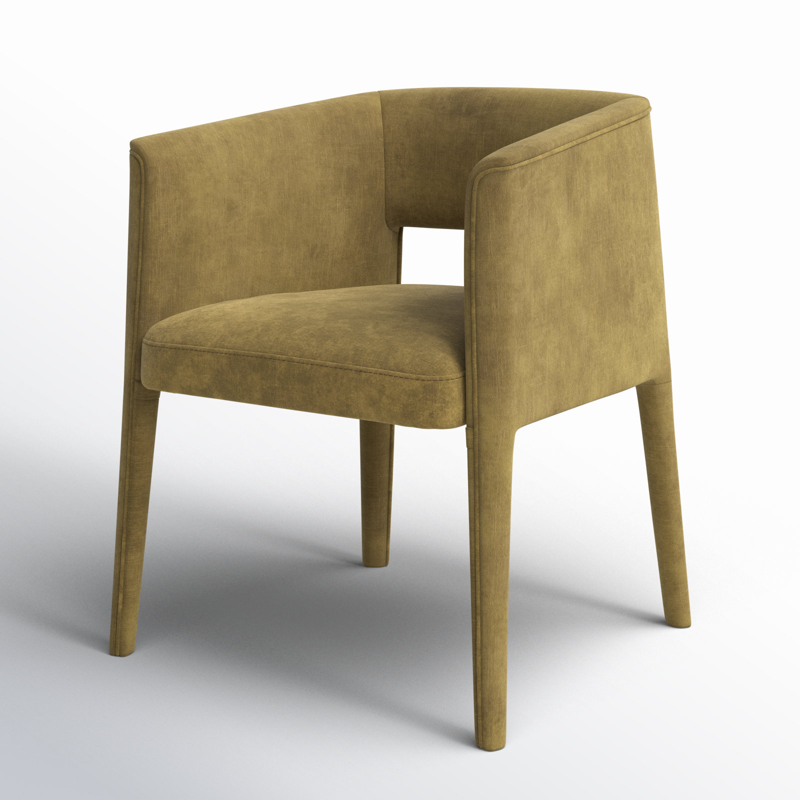Darrin Dining Armchair, Velvet Green