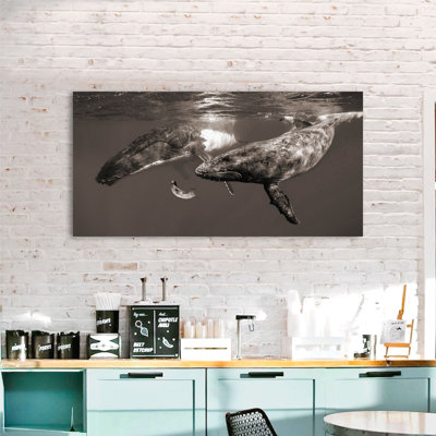 2MR5896 The Daughter of the Sea 1 Piece Wrapped Canvas Painting