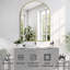 Arched Metal Frame Wall Mirror - Perfect For Living Room, Bedroom & Bathroom-728418394