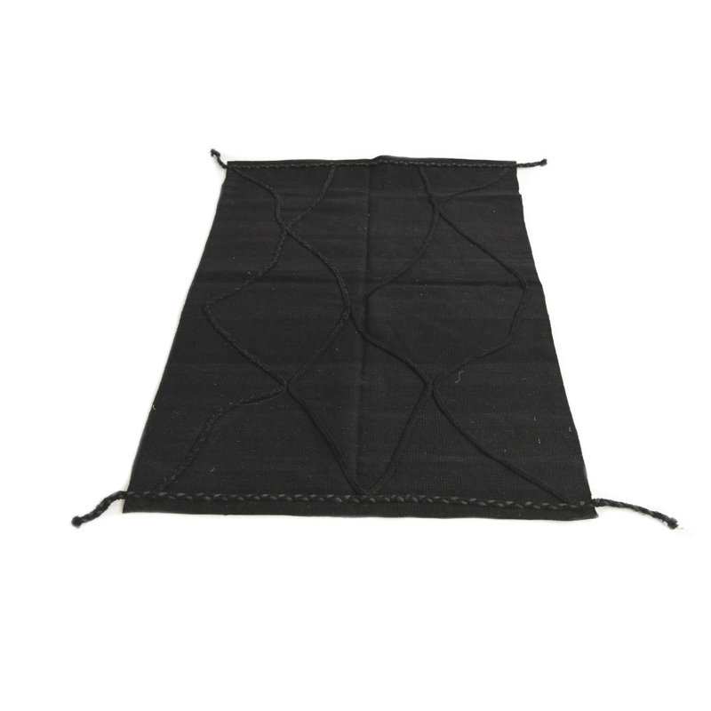 Tapis brun foncé 3 pi 5 po x 5 pi Phillippi