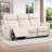  78.7" Wide Contemporary and Soft Power Reclining Sofa With USB Port