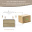 Meuble-lavabo mural 36 po avec lavabo et lavabo en résine-1990643572
