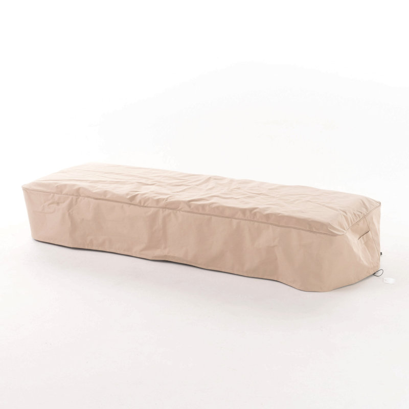 Shield Chaise Lounge Cushion, Beige