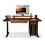 Bureau debout rectangulaire en bois massif noyer-2020418757