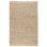 Jute / Sisal Chevron Area Rug in Natural