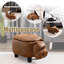 Rigoberto 63cm Wide Novelty Solid Colour Ottoman with Storage