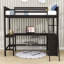 Lit mezzanine avec tablettes et bureau Ehlani-1377189274-1377189275
