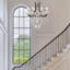 Lustre en cristal de style bougie Keagyn