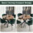 4-Seater Round Kitchen Table Chairs Set
