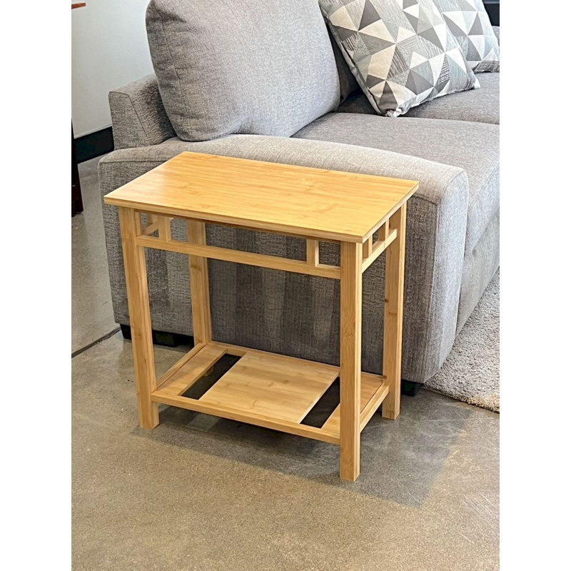 Zeen Recliner Table with Bottom Shelf