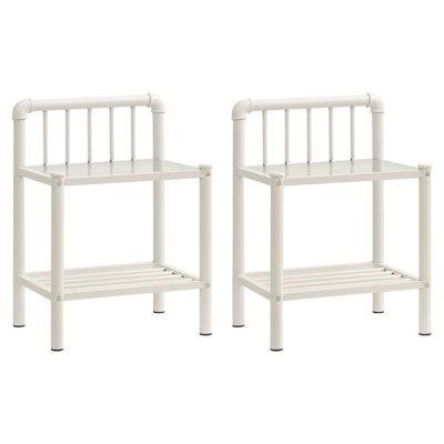 Coffelt Glass Top Frame Side Table Set