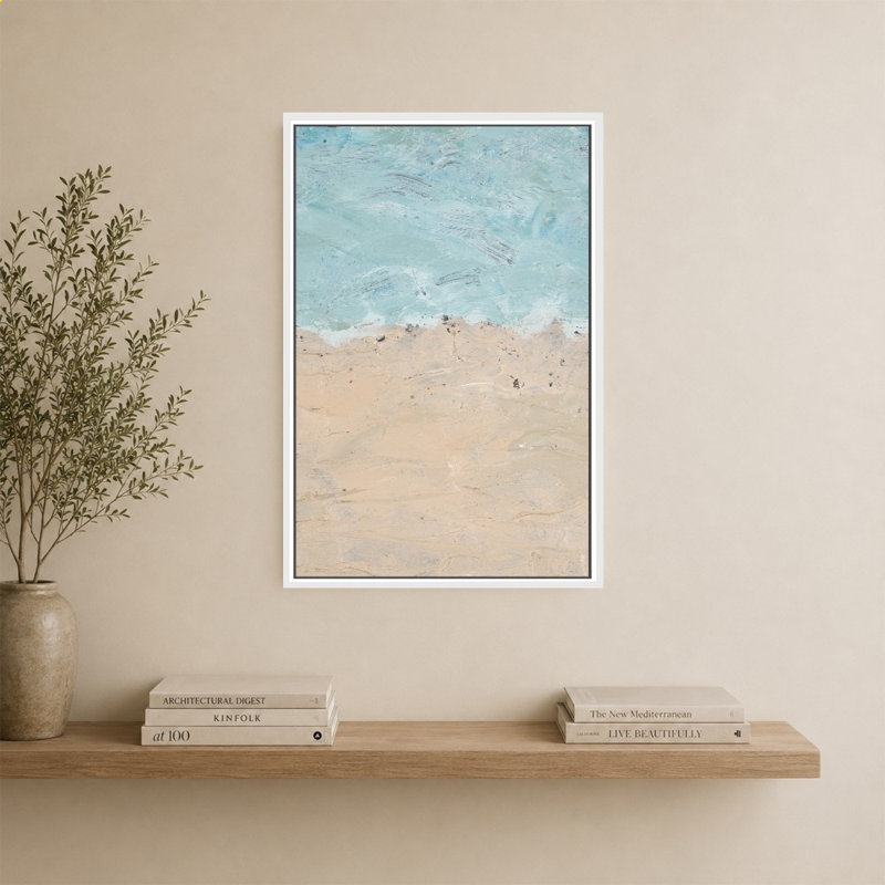 «Land Meets Sea» par SD Graphics, impression sur toile