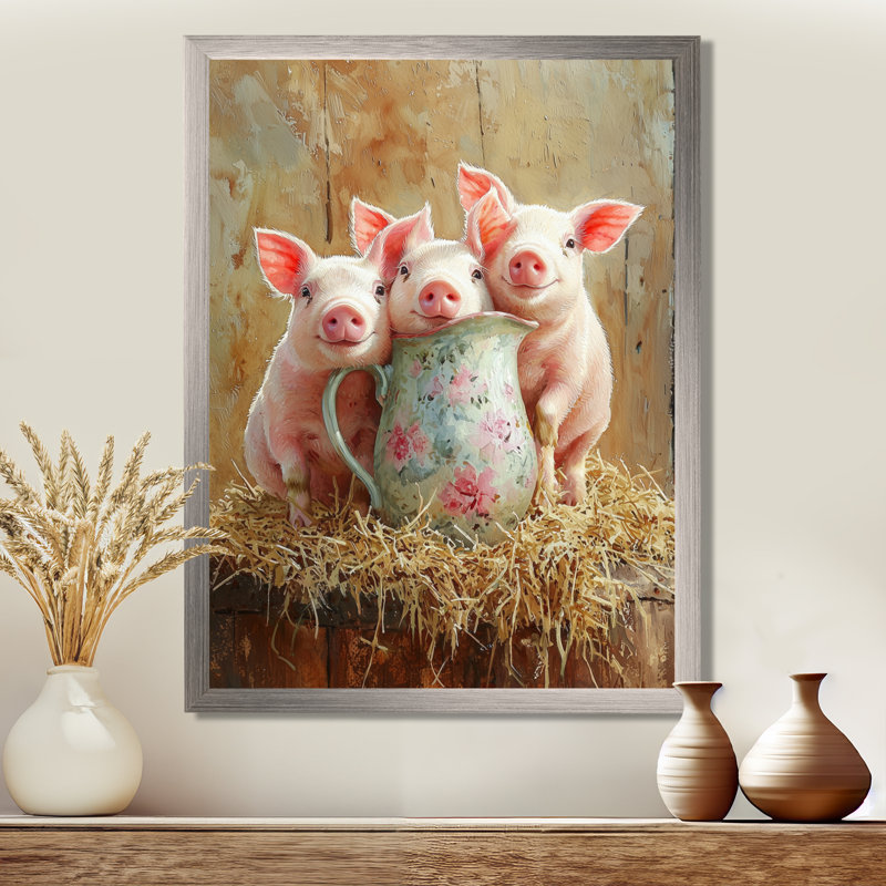 «Grose», reproduction d'art sur toile, H 32 po x l 16 po, Argent argent, Avec cadre