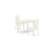 3 Piece Dinette Set for Small Spaces Contains a Rectangle Dining Table with Butterfly Leaf and 2 Kitchen Dining Chairs, 32x54 Inch, Linen White-1320831826-1320831827-1320831824