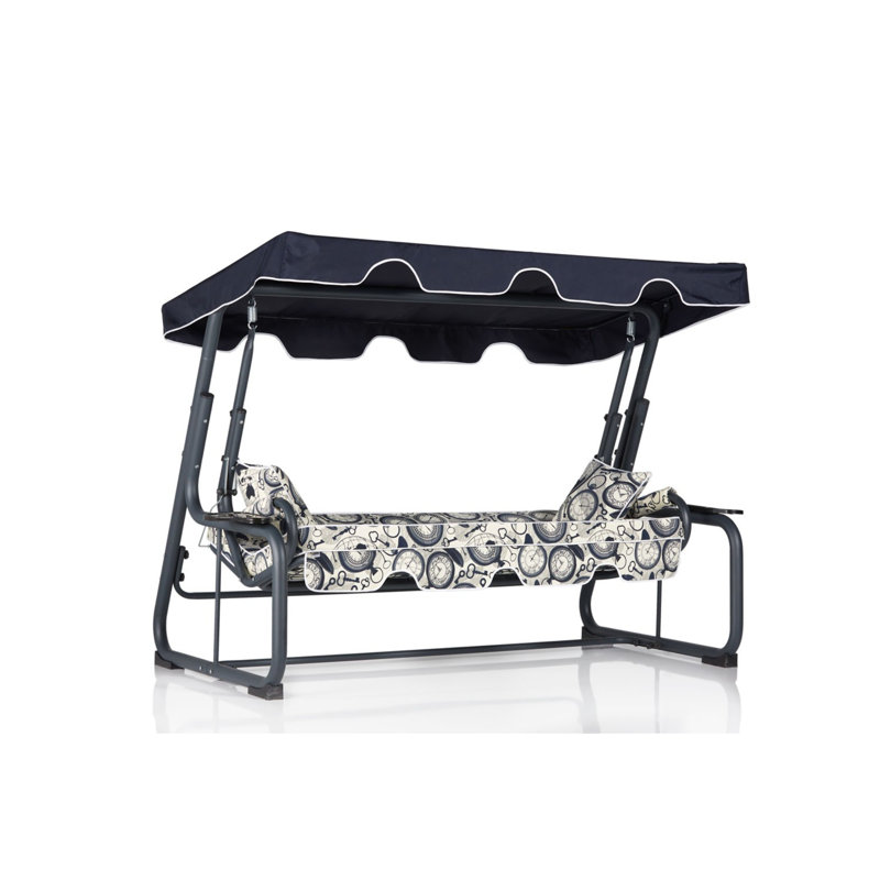 Clara 5 Person Porch Swing with Canopy