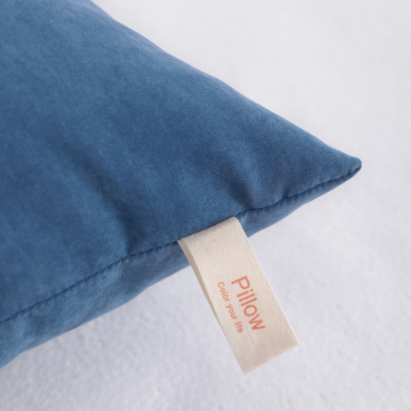 Microfiber Tiny Pillows, Machine Washable - NTBAY, Navy, 11"x7"