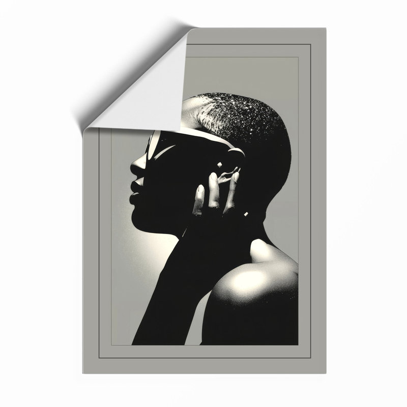 Profile In Light Modern - Print, Unframed, A4 - 29.7 x 21.0 cm