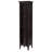 Benicio Freestanding Linen Accent Tower Cabinet with Faux Louvred Doors and Adjustable Shelf-355537212