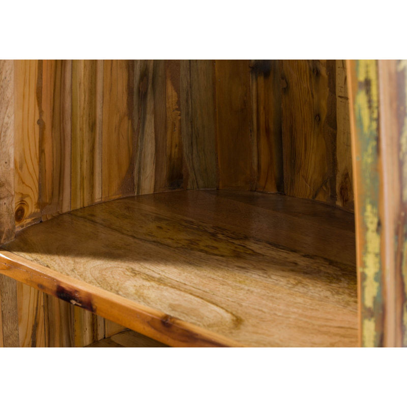 Nature Of Spirit 204cm H x 58cm W Solid Wood Standard Bookcase