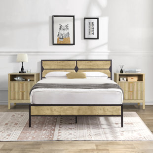 48cm W Manufactured Wood Bedside Table