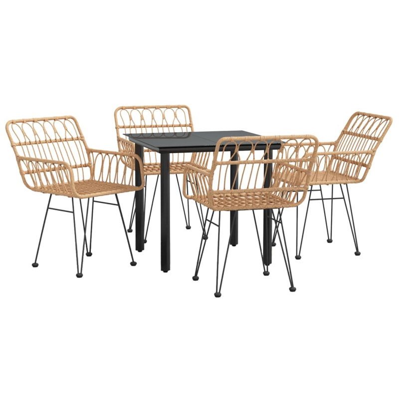Ensemble de salle à manger de jardin