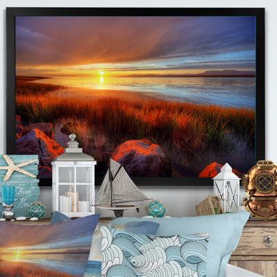 " Calm Water At Sunset II "