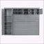Grand lit escamotable mural avec armoires-555842167