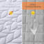Ensemble de couvre-lit matelassé embossé - Couvre-lit en microfibre ultra doux avec taies décoratives, literie de style hôtel pour tous les lits-123213632-123213637