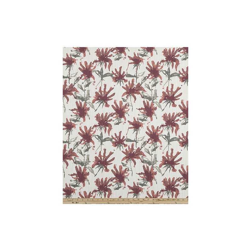 Room Darkening Curtain, 50" W x 72" L, Red