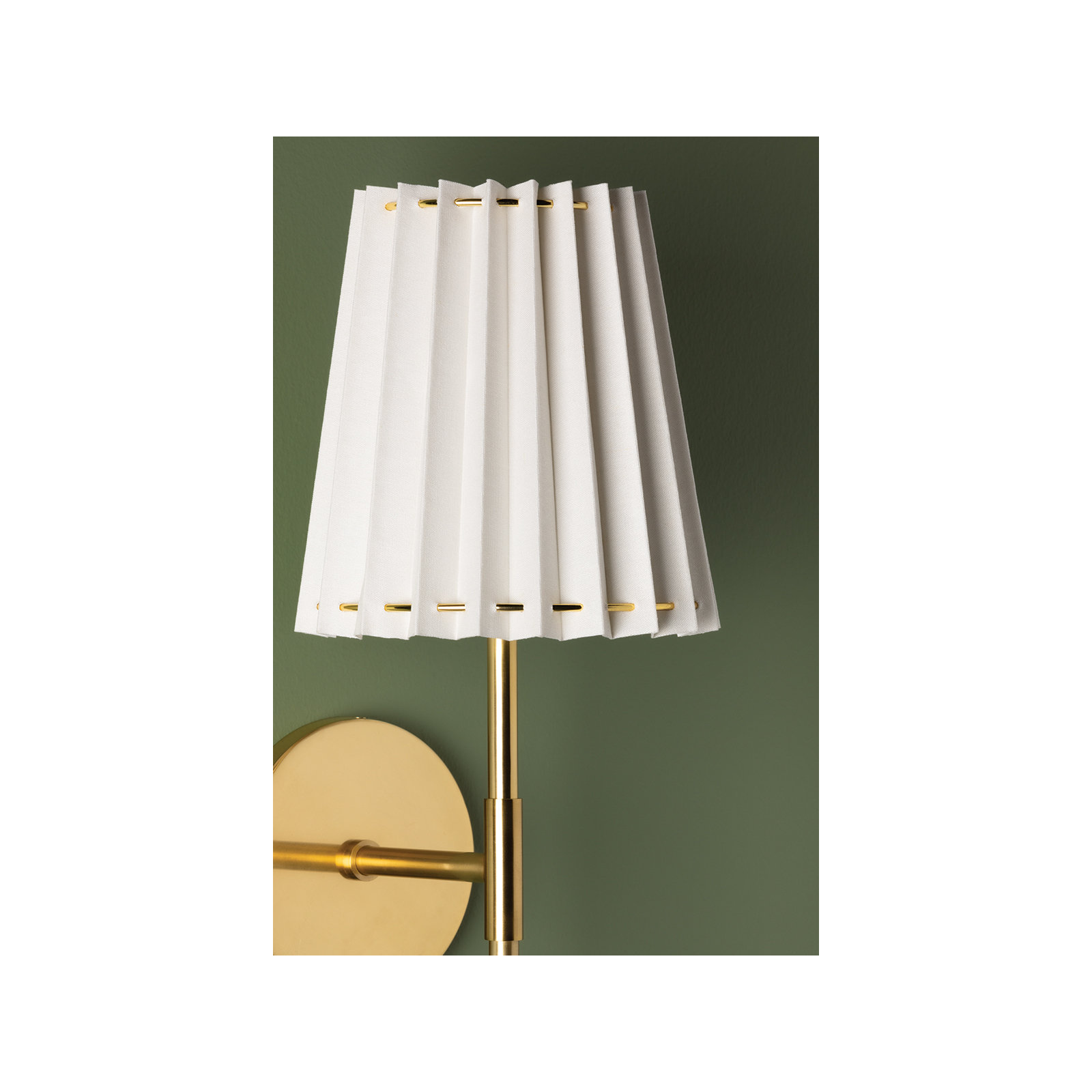Canto Single Light Steel Dimmable Armed Sconce, Soft Black