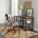 Andric Abstract Handmade Tufted Wool Beige/Brown Area Rug