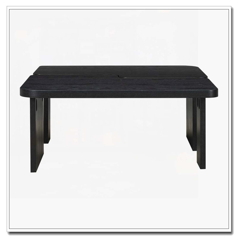 Rectangle Coffee Table Set, Black