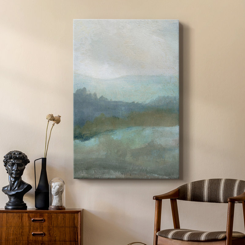 Azure Valley I - galerie sur mesure, H 18 po x l 12 po