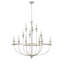 Lustre classique / traditionnel à 12 lumières de 40,2 po de style bougie Emery-1761323186