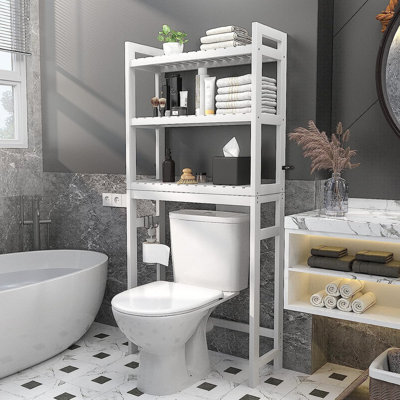 Heydar Bamboo Over The Toilet Storage