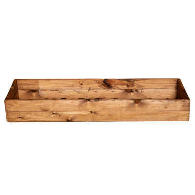 Samuel Alexander Wood Pot Planter