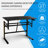 Adjustable Metal Base Standing Desk Converter