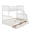 Twin Over Full Bunk Bed With Ladders And Drawers-403911459