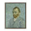 "Van Gogh", autoportrait classique encadré sur toile flottante par one1000paints-1616472496-1620976935