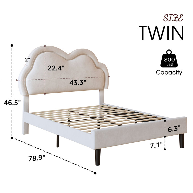 Landover Upholstered Platform Bed | Viv + Rae™ | Wayfair