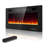Ultra-Slim Electric Fireplace, Recessed & Wall Mounted Heater-1996336306