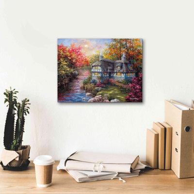 'There's No Place Like Home' by Nicky Boehme, Canvas Wall Art