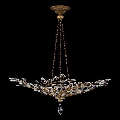 Crystal Laurel - Light Unique/Statement Pendant