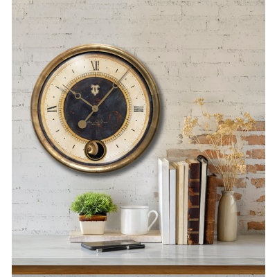 Duwayne Metal Wall Clock