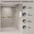 44-48 In. W X 72 In. H Double Sliding Shower Door, Semi-Frameless Bypass Bathroom Sliding Door With 1/4" (6Mm) Tempered Glass For Walk-In Shower,Brush Nickel-121165829