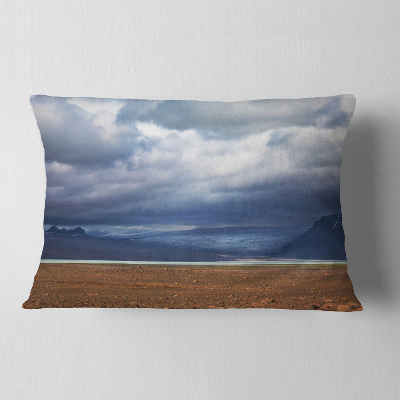 Coussin décoratif Stretch of Land sous Blue Sky