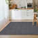 Modern Checkered Non-Slip Washable Area Rug